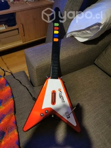 Guitarra juego TV tipo Guitar Hero