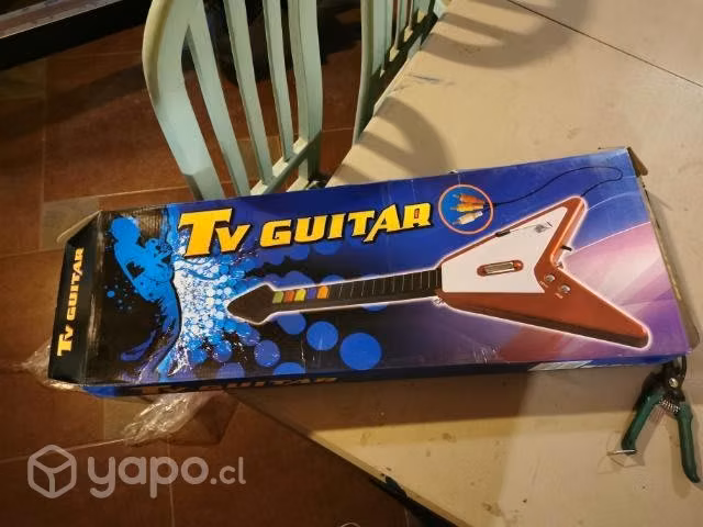 Guitarra juego TV tipo Guitar Hero