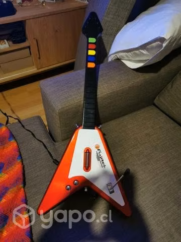 Guitarra juego TV tipo Guitar Hero