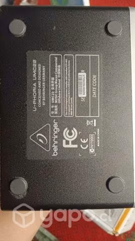 interfaz de audio Behringer U-PHORIAUMC22 - Imagen 4