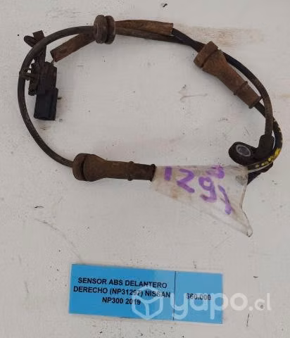 Sensor ABS Delantero Derecho (NP31297) Nissan NP30