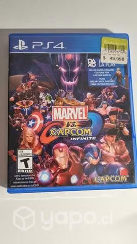 Juego ps4 marvel vs capcom