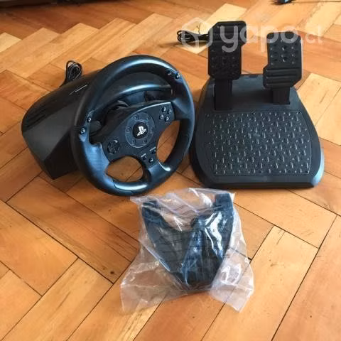 Volante de carrera + pedales thrustmaster t80 ps3/ - Imagen 2