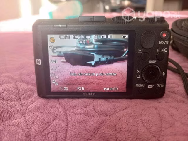 Cámara fotográfica sony