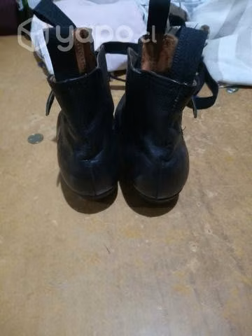 botines de cuero original en buen estado