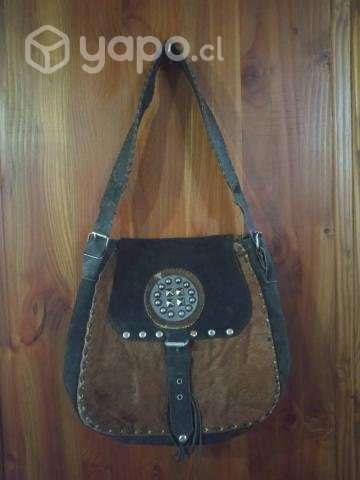Cartera de cuero artesanal - Imagen 2