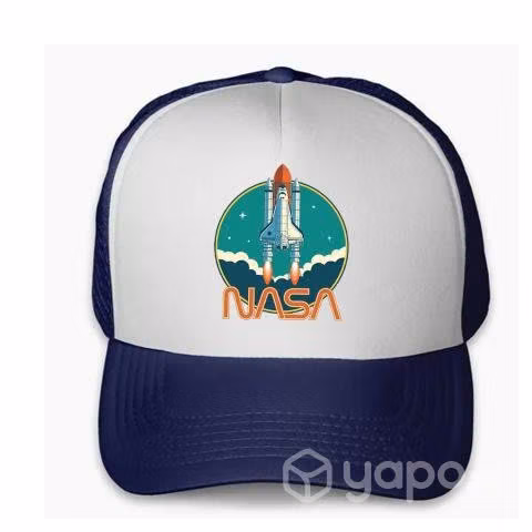 Gorra Jockey Logo Nasa D3 - Imagen 3