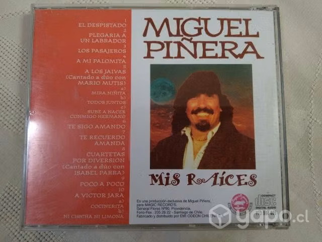 Mc145: cd negro piñera mis raíces 2000