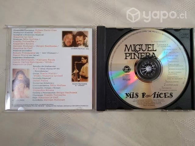 Mc145: cd negro piñera mis raíces 2000