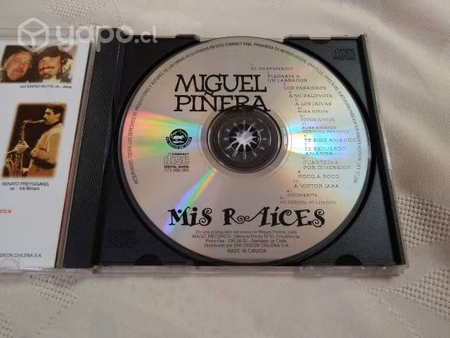 Mc145: cd negro piñera mis raíces 2000