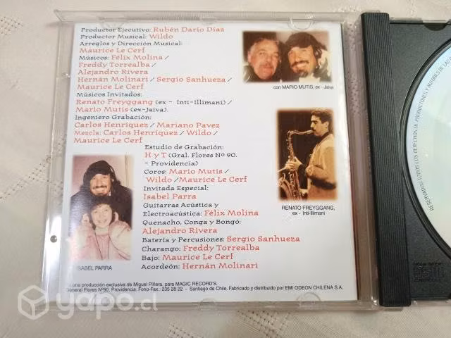 Mc145: cd negro piñera mis raíces 2000