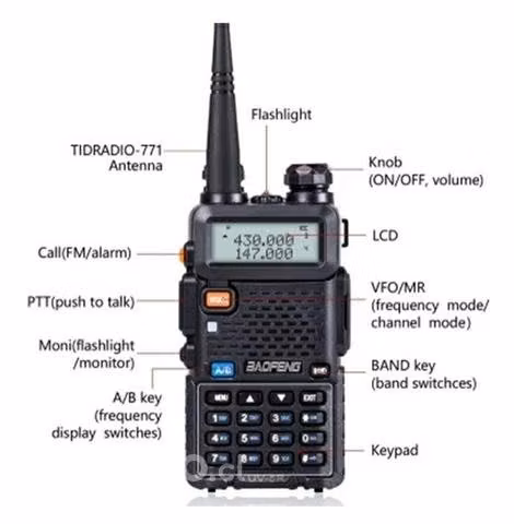 Walkie talkie baofeng Uv-5r
