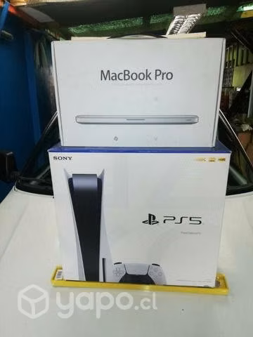 Cajas vacias macbook y ps5