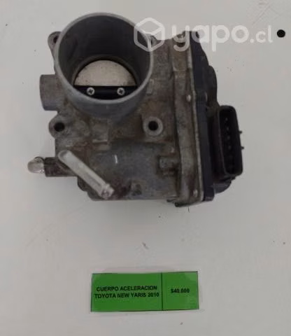 Cuerpo Aceleración Toyota New Yaris 2010