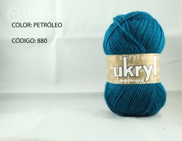 Lana ukryl variedad de colores