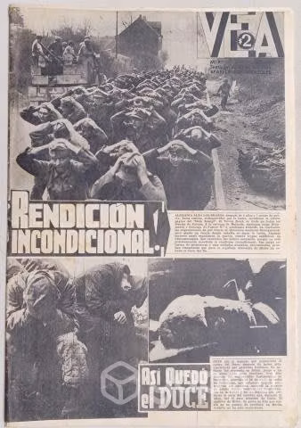 Rendicion De Alemania Revista Vea Mayo 9 De 1945