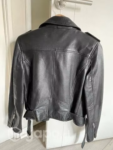 Chaqueta cuero negra - Imagen 3