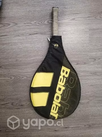 Raqueta de tenis con funda modelo Rafael nadal