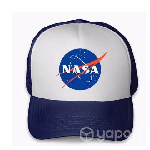 Gorra Jockey Logo Nasa D1
