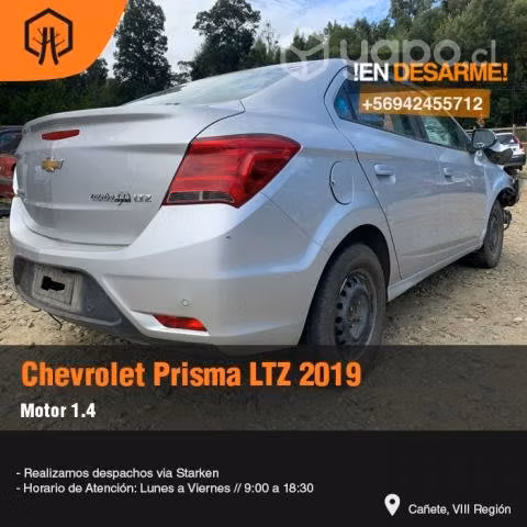 Electroventilador Chevrolet prisma ltz 2019