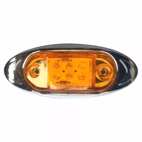 Luces Laterales Led Cromado Bi-volts Camión Foodtr