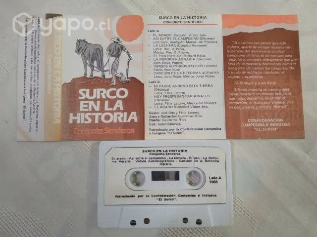 Mt262: tape conjunto senderos 1988