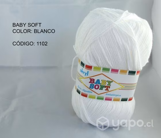 Lana ukryl baby soft 100grs