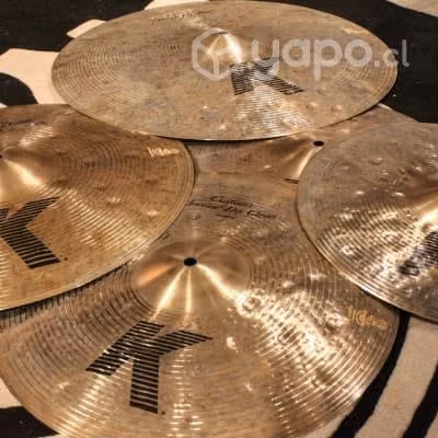 Platillos Zildjian K, Ride, Crash, Hi Hat
