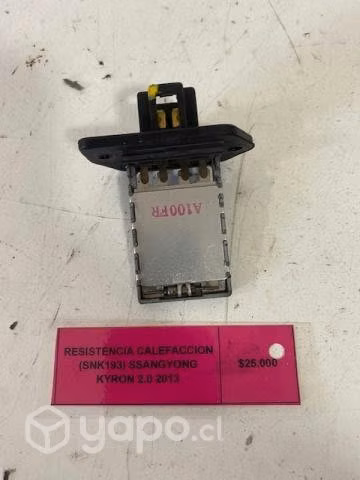 Resistencia calefaccion (SNK193) Ssangyong Kyron 2