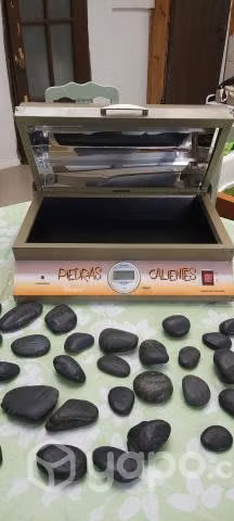 Piedras Volcanicas con calefactor