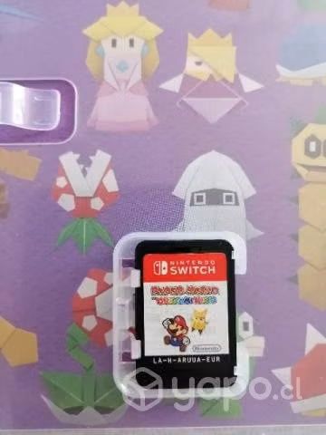 Juego Mario paper switch