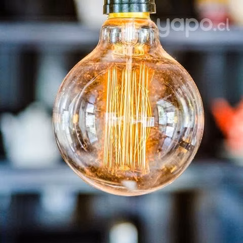 Pack 10 Ampolleta Vintage Tipo Globo Luz Calida