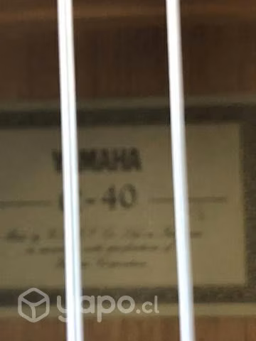 Guitarra Yamaha C40 Antigua, buen estado!!