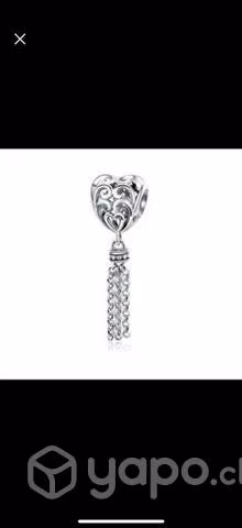 Charms y pulsera plata 925
