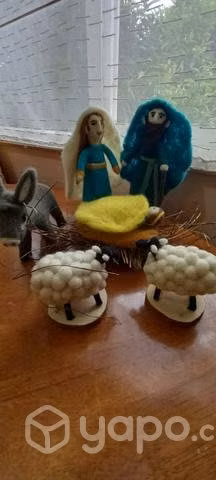Pesebres de fieltro