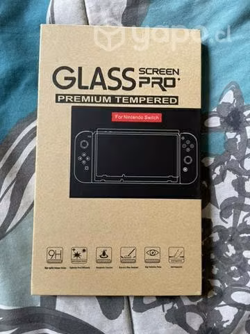 Lamina de vidrio protectora para nintendo switch