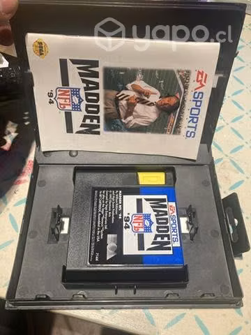 Juego Sega Genesis Madden 94