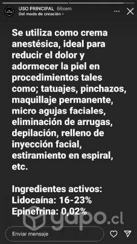 Tktx 55% crema anestesia - Imagen 2
