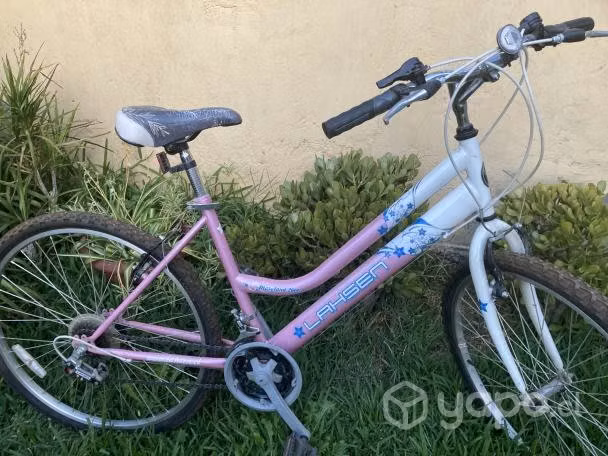 2 bicicletas de mujer y niña