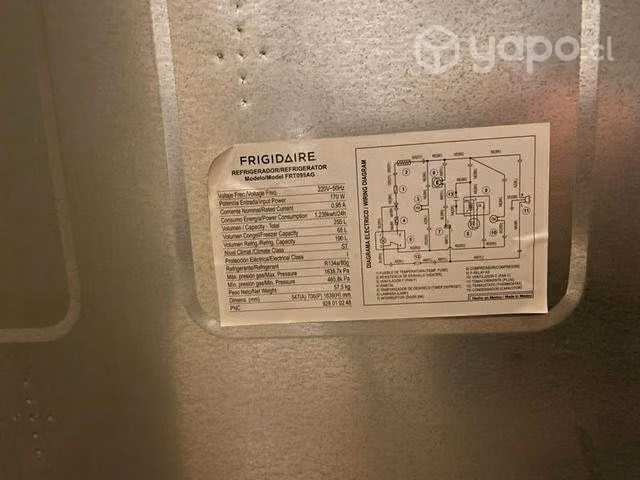 Refrigerador Frigidaire FRT095AG