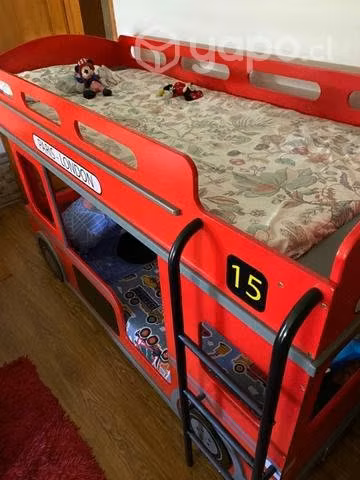 Cama niño Bus Camarote 3 en 1