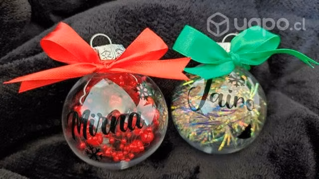 Esferas de navidad personalizadas