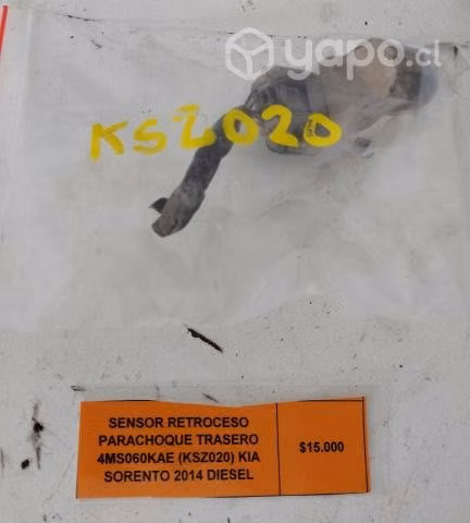 Sensor Retroceso Parachoque Trasero (KSZ020)