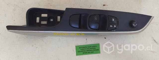 Botonera Alza Vidrio Puerta Delantera Izquierda (N