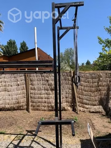 Jaula crossfit para entrenamiento en casa