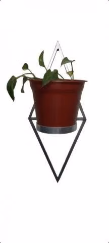 Porta maseteros colgante rombo largo 63cm ancho 24