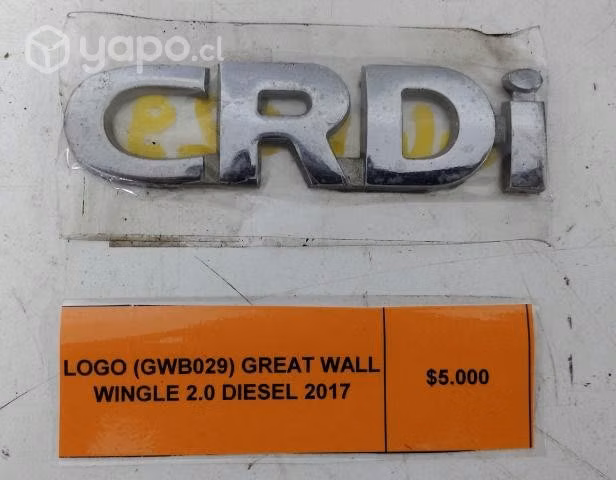 Logo (GWB029) Great Wall Wingle 2.0 Diesel 2017