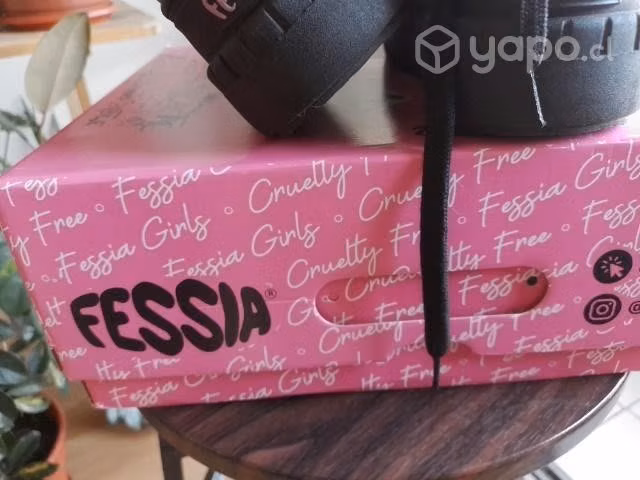 Zapatillas negra plataforma Fessia - Imagen 5