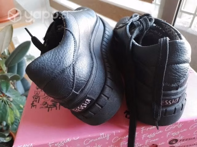 Zapatillas negra plataforma Fessia - Imagen 6