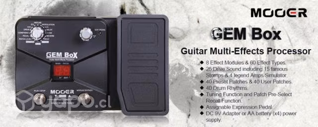 Pedal multiefecto